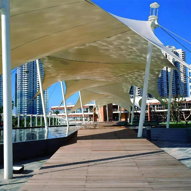 阿拉善盟膜结构景观棚