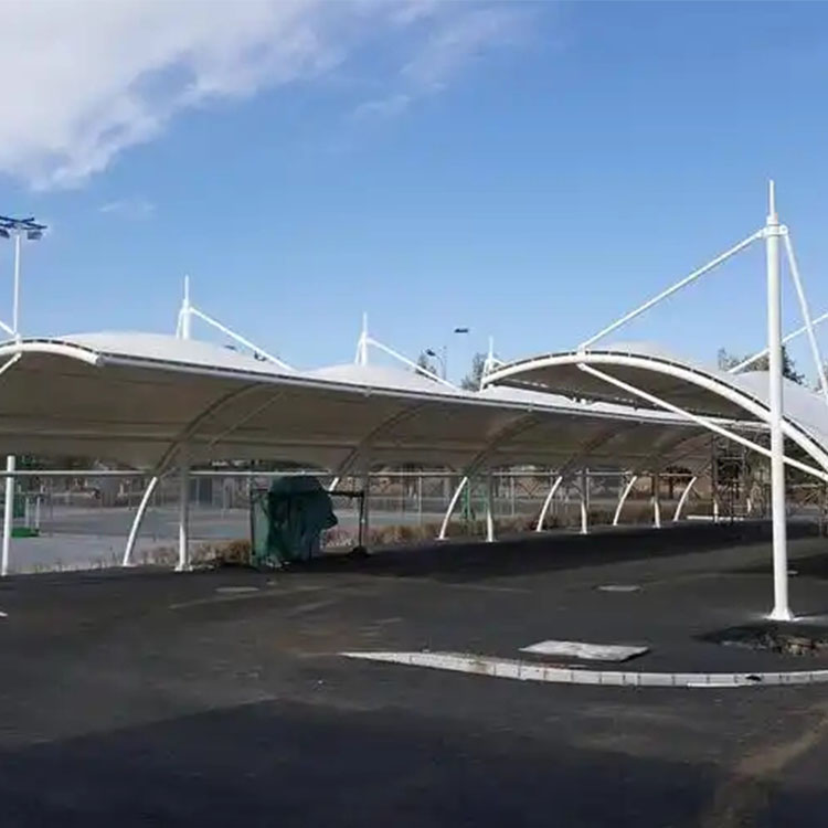 阿拉善盟膜结构电动车棚