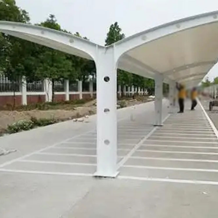 阿拉善盟膜结构电动车棚